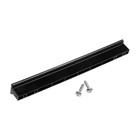 Ручка-скоба С-22, пластик 128 и 160 мм, чёрная, матовая - фото 22177488