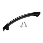 Ручка-скоба С-27,пластик 128 мм, цвет  черный матовый матовый - фото 22177496