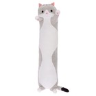 Мягкая игрушка «Кот Батон», цвет серый, 130 см - фото 319425245