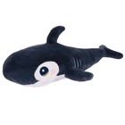 Мягкая игрушка «Акула», цвет тёмно-серый, 120 см - фото 298736768