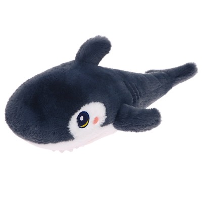 Мягкая игрушка «Акула», цвет тёмно-серый, 45 см