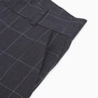 Брюки женские в клетку MINAKU: Classic цвет серый,р-р 50 9556697 - фото 10443505