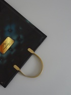 Пакет «Чёрный люкс с золотом, мягкий пластик, 30×30 см 120 мкм - Фото 4