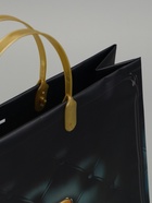 Пакет «Чёрный люкс с золотом, мягкий пластик, 30×30 см 120 мкм - Фото 5