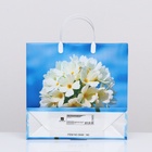 Пакет «Цветы небесные», мягкий пластик, 30×30 см, 120 мкм - Фото 3