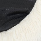 Лежанка для собак и кошек, длинный мех, 45×35×11 см, молочная - Фото 7