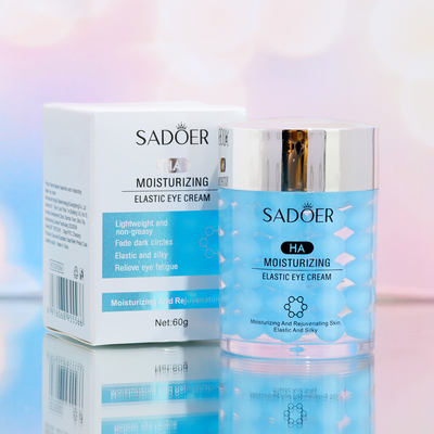 Питательный крем для глаз SADOER с гиалуроновой кислотой, против отечности и морщин, 60 г