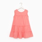 Платье для девочки, цвет персиковый, рост 110 9593355