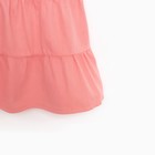 Платье для девочки, цвет персиковый, рост 128 9593358