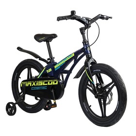 

Велосипед 18" Maxiscoo Cosmic делюкс, цвет синий перламутр