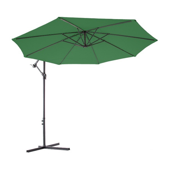 Зонт садовый 8004, цвет зелёный - Фото 1