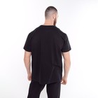 Футболка мужская, цвет чёрный, размер 56 (4XL) - фото 50748568