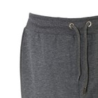 Костюм мужской (толстовка/брюки), цвет серый меланж, размер 46 (М) - Фото 14