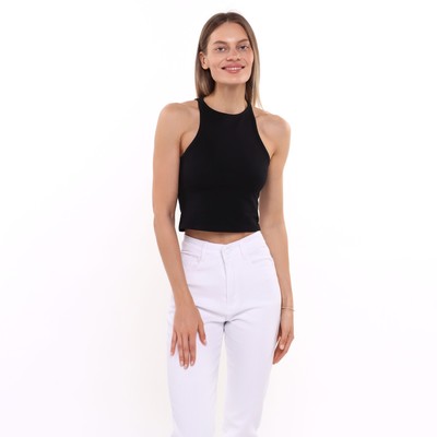 Майка женская, цвет чёрный, размер 42(S)