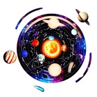 Пазл деревянный фигурный «Солнечная система», 65 элементов - Фото 2