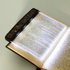 Подсветка-закладка для чтения книг «Цветы», 14,5 х 17,5 см 9200709 - фото 4701628