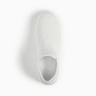 Кроссовки детские (без шнурков), цвет белый, размер 33 - Фото 4