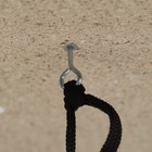 Домик-когтеточка "Пижон", с овальной полкой 54 х 34 х 80 см, фетр, джут, дымчатый - Фото 5