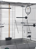 Клетка для птиц «Пижон» №104-Б, разборная, 58×40×88 см, 2 секции, серая - Фото 15