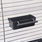 Клетка для птиц «Пижон» №104-Б, разборная, 58×40×88 см, 2 секции, серая - Фото 8