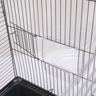 Клетка для птиц «Пижон» №104-Б, разборная, 58×40×88 см, 2 секции, серая - Фото 9