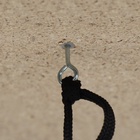 Домик для кошек с когтеточкой, с овальной полкой, 54×34×80 см, пушистый мех, джут, серый - Фото 5