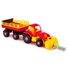 Трактор №2 «Силач», с прицепом и ковшом - фото 24663477