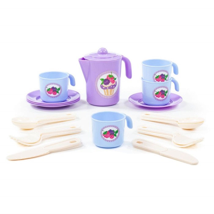 Набор детской посуды «Анюта», на 4 персоны, 22 элемента 62521