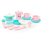 Набор детской посуды «Хозяюшка», на 2 персоны, 18 элементов - Фото 3