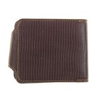 Кошелёк мужской "Змея" 2 отдела, отдел для кредиток, монетница, цвет коричневый - Фото 2