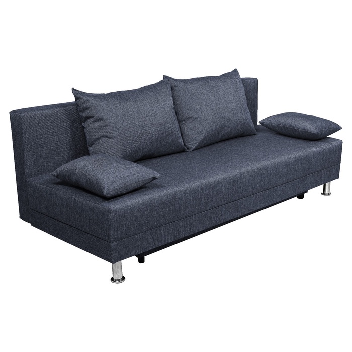 Диван раскладной «Клик Мебель. Некст ЭКО» 1920×720×860 мм, рогожка jeans - Фото 1