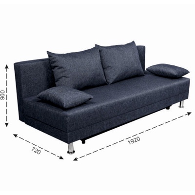 Диван Клик Мебель «Некст ЭКО» 1920×720×860 мм, рогожка jeans