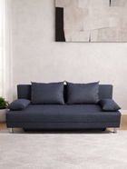 Диван раскладной «Клик Мебель. Некст ЭКО», механизм еврокнижка, рогожка, цвет jeans - Фото 4