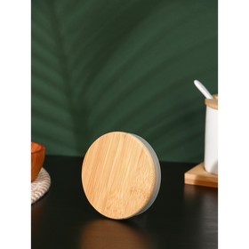 Крышка бамбуковая для чайника BellaTenero «ЭКО», d=8,6 см (7,5 см)