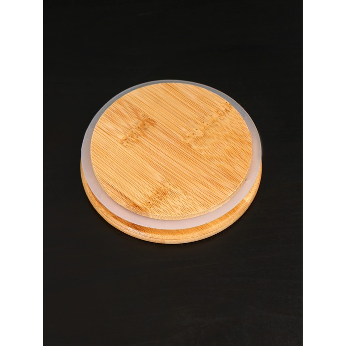 Крышка бамбуковая для чайника BellaTenero «ЭКО», d=9,6 см, (8,5 см) - фото 1926682575