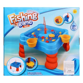 

Стол для игр с песком и водой Hualian Toys «Большая рыбалка», 40 × 40 × 41 см