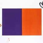 Бумага цветная двусторонняя А4 «Учись на 5» 24 листа 8 цветов мелованная, плотность 70-75 г/м², обложка 80 г/м² - Фото 4