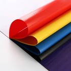 Бумага цветная двусторонняя А4 «Учись на 5» 24 листа 8 цветов мелованная, плотность 70-75 г/м², обложка 80 г/м² - Фото 2