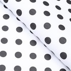 Бумага упаковочная крафт, горох, 0,68 х 10 м - фото 26606052