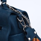 Рюкзак на молнии, 2 наружных кармана, цвет синий - Фото 4