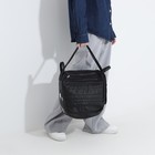 Рюкзак-сумка на молнии, 4 наружных кармана, цвет чёрный - Фото 6