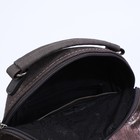 Рюкзак - сумкка на молнии, Золотой Дождь, искусственная кожа, цвет серый - Фото 6