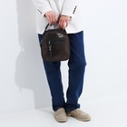 Рюкзак - сумкка на молнии, Золотой Дождь, искусственная кожа, цвет серый - Фото 8