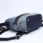 Рюкзак на молнии, 2 наружных кармана, цвет синий - Фото 3