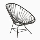 Кресло "Ракушка" мини, макс. нагрузка 90 кг, 60 х 60 х 58 см - фото 22182731
