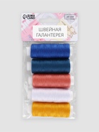 Нитки «Ранний восход», 40/2, 200 м, набор 5 шт., разноцветные - Фото 5