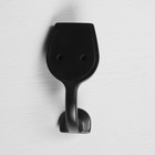 Крючок мебельный CAPPIO CHALICE, однорожковый, черный - Фото 5