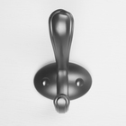 Крючок мебельный CAPPIO ARTURO, двухрожковый, черный - Фото 4