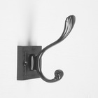 Крючок мебельный CAPPIO ETERNITY, двухрожковый, черный - Фото 2