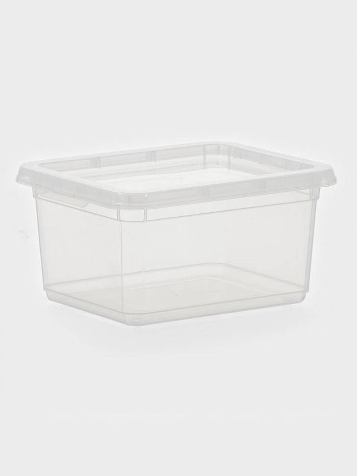 Контейнер для хранения Palm, 2 л, 19×15.3×9.8 см, с крышкой, прозрачный - Фото 1